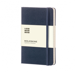Notebook A6 cu pagini pătrate și copertă tare MOLESKINE