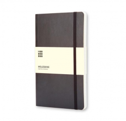 Notebook A6 cu pagini pătrate și copertă moale MOLESKINE