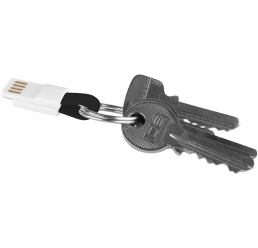 Breloc pentru chei Magnet Micro USB Bullet