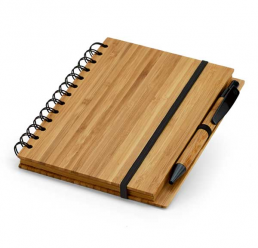 Notebook din Bambus cu 70 de pagini