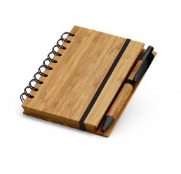Set cu Notebook A6 si Pix ECO din bambus