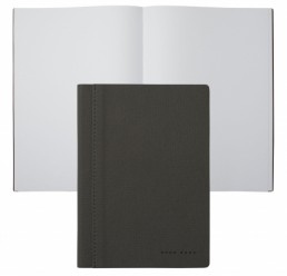 Notebook A6 Advance Fabric Light  Grey HUGO BOSS