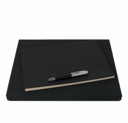 Set cu Notebook A4 Grid Soft si Roller Grid HUGO BOSS